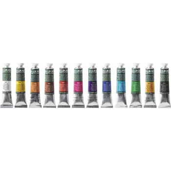 LUKAS tempera boje sortirane boje 12 x 19 ml