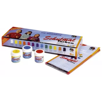Lukas Nerchau School Paint Set sortirano 13 x 18 ml