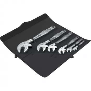 Wera 6004 Joker 6 Set 1 set okastih ključeva, 6 komada, 10-19 mm, krom-molibden čelik, nikl-krom presvlaka, s tekstilnom torbicom