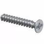 Kaiser Elektro 2472-20 inox vijak s upuštenom glavom i punim navojem PZ1