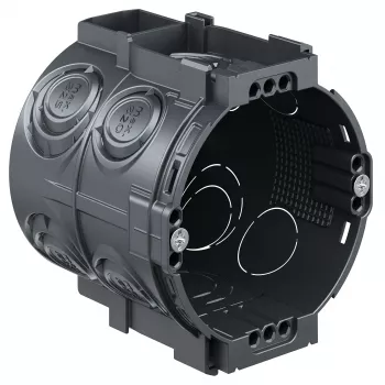 Kaiser Elektro Flush-mounted Device Box 1556-05 UP1 4x3 Screw Domes