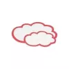 HOLTZ OFFICE SUPPORT magnetoplan kartice za moderaciju Cloud Large, 620 x 370 mm, bijelo/crveno (111152004)