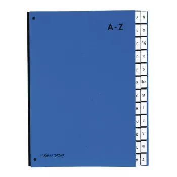 PAGNA registrator s 24 pretinca A4 karton plavi uspravni 340 mm 35 mm