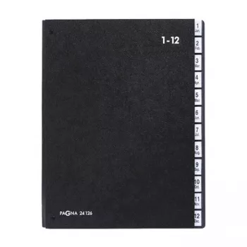 PAGNA Classic 44 pretinca stolni organizator - A4 - crni - uspravni - 265 x 55 x 340 mm
