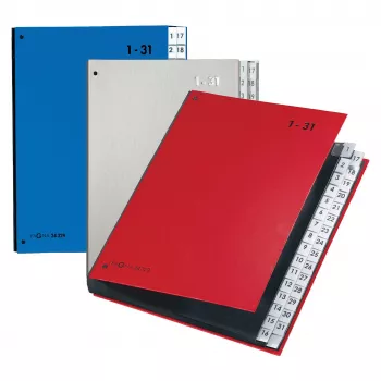 Pagna registrator s polugom A4 polipropilen srebrni 40 mm hrbat 24329-14