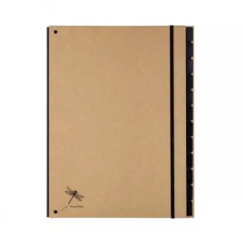 Pagna 44012-11 Document Wallet - A4 - Cardboard - Brown - 1 Piece