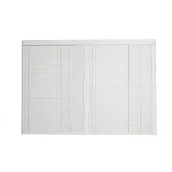 KOENIG & EBHARDT knjiga s kolonama A4 2 kolone 32 retka 80 listova 160 stranica zelena