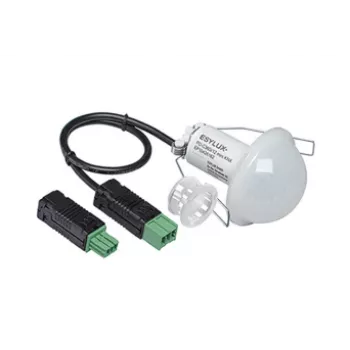 ESYLUX PD-C 360i/12 mini KNX pasivni infracrveni senzor (PIR) - stropna montaža - 12 m - bijeli