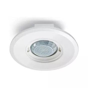 ESYLUX MD-FLAT 360i/8 žični stropni detektor prisutnosti bijeli IP20 2000 Lux 2,5m