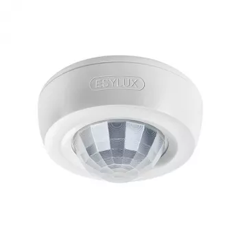 ESYLUX EB10430848 stropni detektor pokreta nadžbukni 360° bijeli IP40