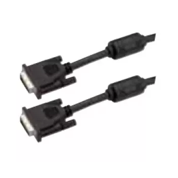 Bachmann DVI-D Single Link kabel - DVI-D (18+1 pin) utikač na DVI-D (18+1 pin) utikač - 5 m - crni
