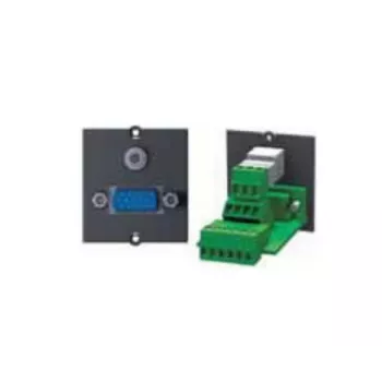 Bachmann Modular Faceplate Snap-In - HD-15 VGA spojnica crna
