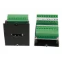 Bachmann Custom Module - Modular Faceplate Snap-In, crni