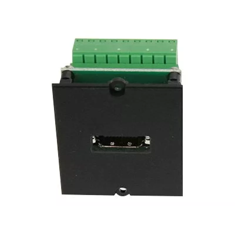 Bachmann Custom Module - Modular Faceplate Snap-In, crni