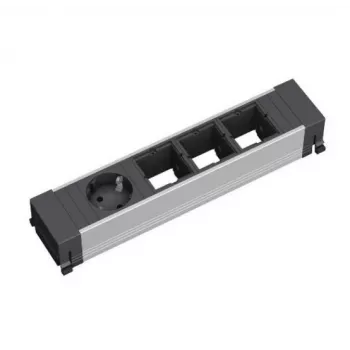 Bachmann CONFERENCE modul razdjelnika napajanja, 1x GST18i3 izlaz, 16A, 250V, crni