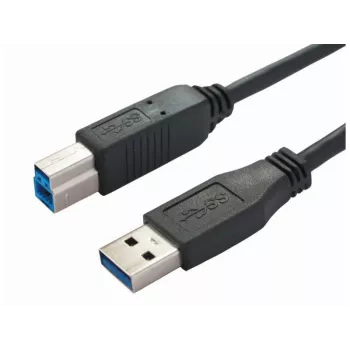 Bachmann 917.1203 USB 3.2 Gen 1 kabel - USB A na USB B - 3 m - crni