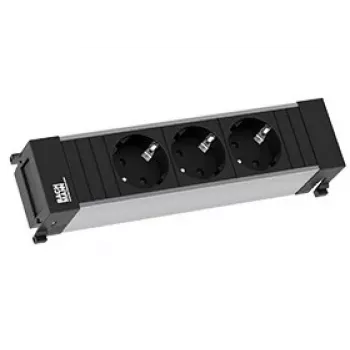 Bachmann Power Frame 3x SCHUKO jedinica s utičnicama 2m kabel