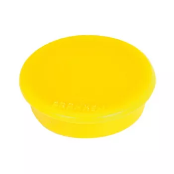 FRANKEN magnet za bijelu ploču 13 mm žuti nosivosti 100 g pakiranje od 10