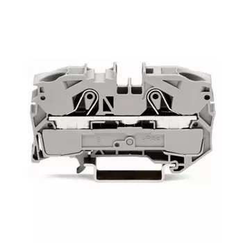 WAGO 2016-1201 prolazna stezaljka, 16 mm², 800 V, siva, Push-in CAGE CLAMP