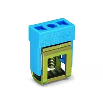 WAGO 210-281 2-vodička redna stezaljka, CAGE CLAMP, siva, 800V, 24A