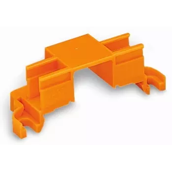 WAGO 243-112 montažni adapter za 4 konektora, serija 243, narančasti