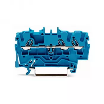 WAGO 2002-1304 3-vodička Push-in stezaljka, 2,5 mm², 800 V, siva