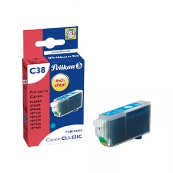 Pelikan tintna patrona za Canon CLI-521C cijan