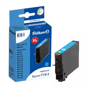 Pelikan kompatibilna tintna patrona za Epson T1812 cijan 4,6 ml 180 stranica