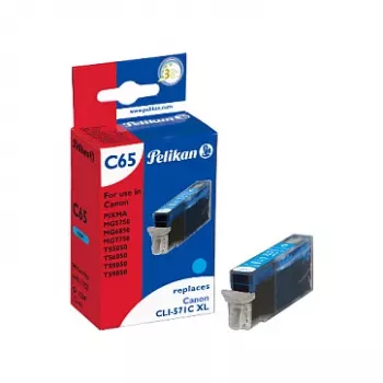 Pelikan kompatibilna tintna patrona za Canon CLI-571C XL cijan visokog kapaciteta 11ml