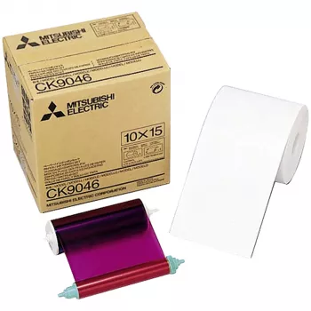 Mitsubishi Electric CK 9046 10 x 15 cm 600 otisaka set papira i vrpce za sublimacijsko bojanje