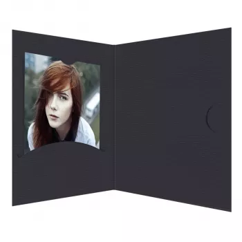 Daiber Opti-Line foto torbice 5x7 cm crne - 100 kom