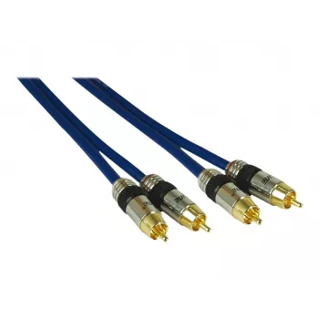Kindermann audio kabel RCA utikač na RCA utikač