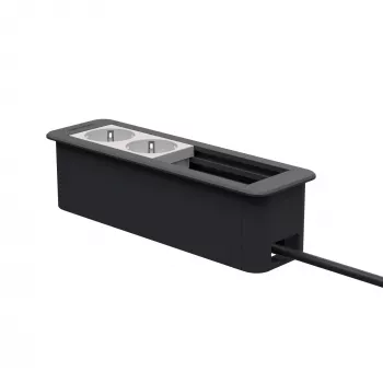Kindermann CablePort Office Frame 4-struki 2x utičnica KIN 7551000202