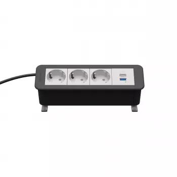 Kindermann CP Office Desk 4-f 3x utičnica 1x USB PD