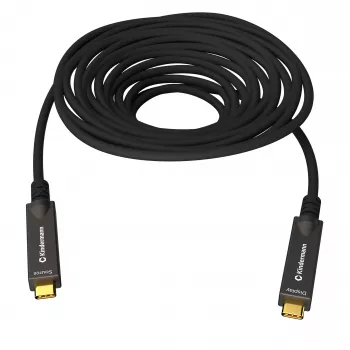 Kindermann USB-C AOC Full Feature kabel 12m St/St