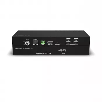 Kindermann HDMI-HDBT 2.0 produživač - prijamnik - RS-232 - USB 2.0