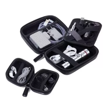 TROIKA ONPACK putni set za gadgete crni (CBO60/BK)