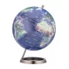TROIKA Globe 23.5 Degrees (G2507-P2P2/CB) - stolni globus kao ukras za papir, kromirano postolje, 60mm