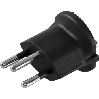 KEINE MARKE švicarski tip J na Schuko tip F fiksni adapter, bijeli
