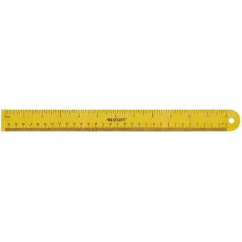 Westcott ravnalo 30 cm žuto
