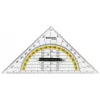 Westcott geotrokut kutnik / kutomjer 16 cm prozirni polistiren