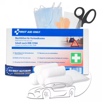 First Aid Only set nadopune za auto-ljekarnu DIN 13164 (P-91300 00)
