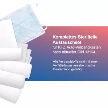 First Aid Only set nadopune prve pomoći DIN 13164 1 set