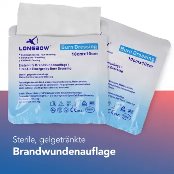 First Aid Only zavoj za opekline P-91400 00 prozirni 10 komada