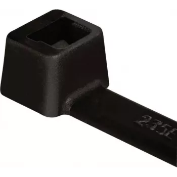 HellermannTyton T30R-W-BK-C1 kabelska vezica, unutarnje nazubljena, 150 mm x 3,5 mm, crna, poliamid 6.6, 100 komada