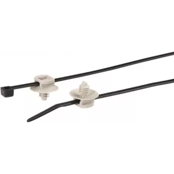 HellermannTyton T30RFT5 vezice za kabele - poliamid 6.6 - crne - 150 mm - 135 N