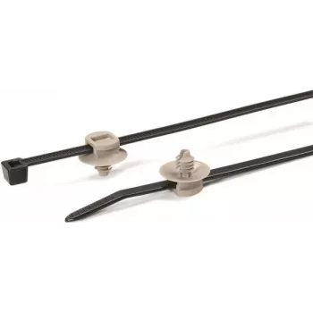 HellermannTyton T50RFT5-PA66HS/PA66 BK/GY 500 kabelska vezica (150-55941)