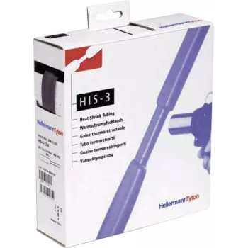 HellermannTyton HIS-3 termoskupljajuća cijev u kutiji s dozatorom 3:1 6mm/2mm 5m crna (308-30600)