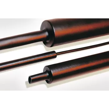 HellermannTyton MA47 termoskupljajuća cijev 4:1 12 mm na 3 mm crna 1 m 120 komada
