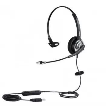 ALLNET 8805-8.1MS - slušalice - naglavna traka - ured/call centar - crne - monofonske - žičane